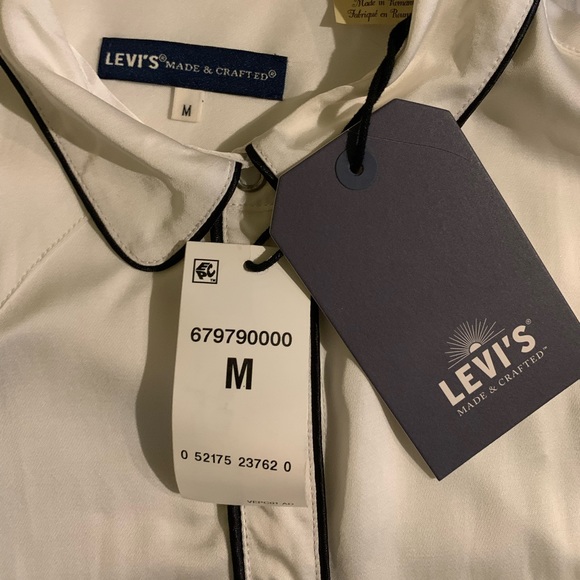 NWT Levi’s Made & Crafted Size Medium Western Smiley Top - Picture 7 of 9